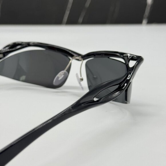 NEW PRA25S 1AB5S0 PRADA WOMEN SUNGLASSES SPR A25 1AB5S0 BLACK PRA 25S 1AB5S0 - Picture 5 of 10